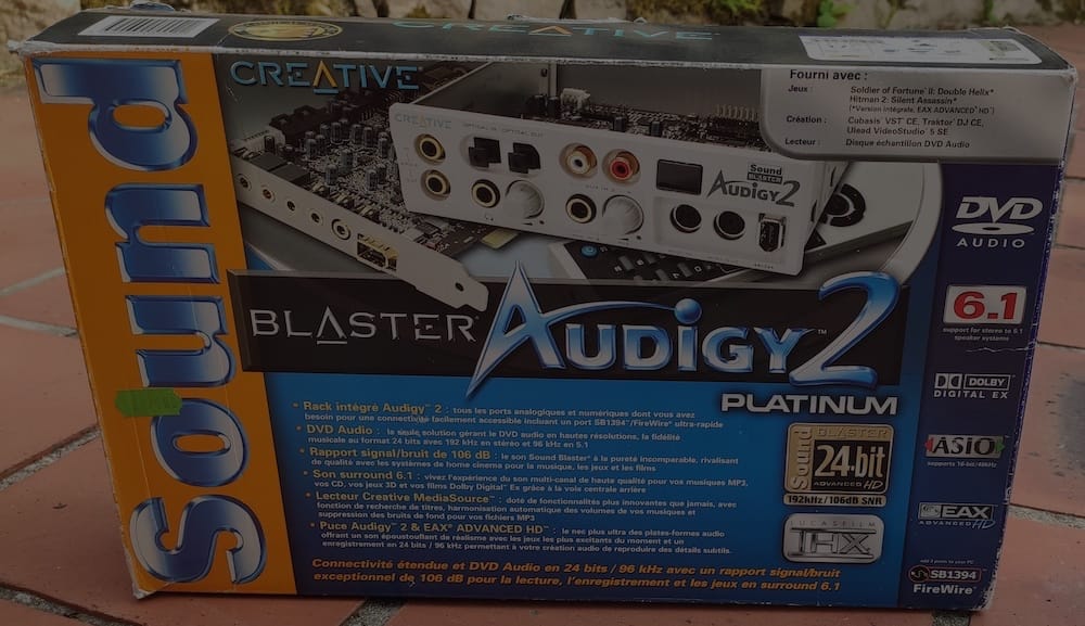 2002 - 2003 - Creative Audigy Platinum