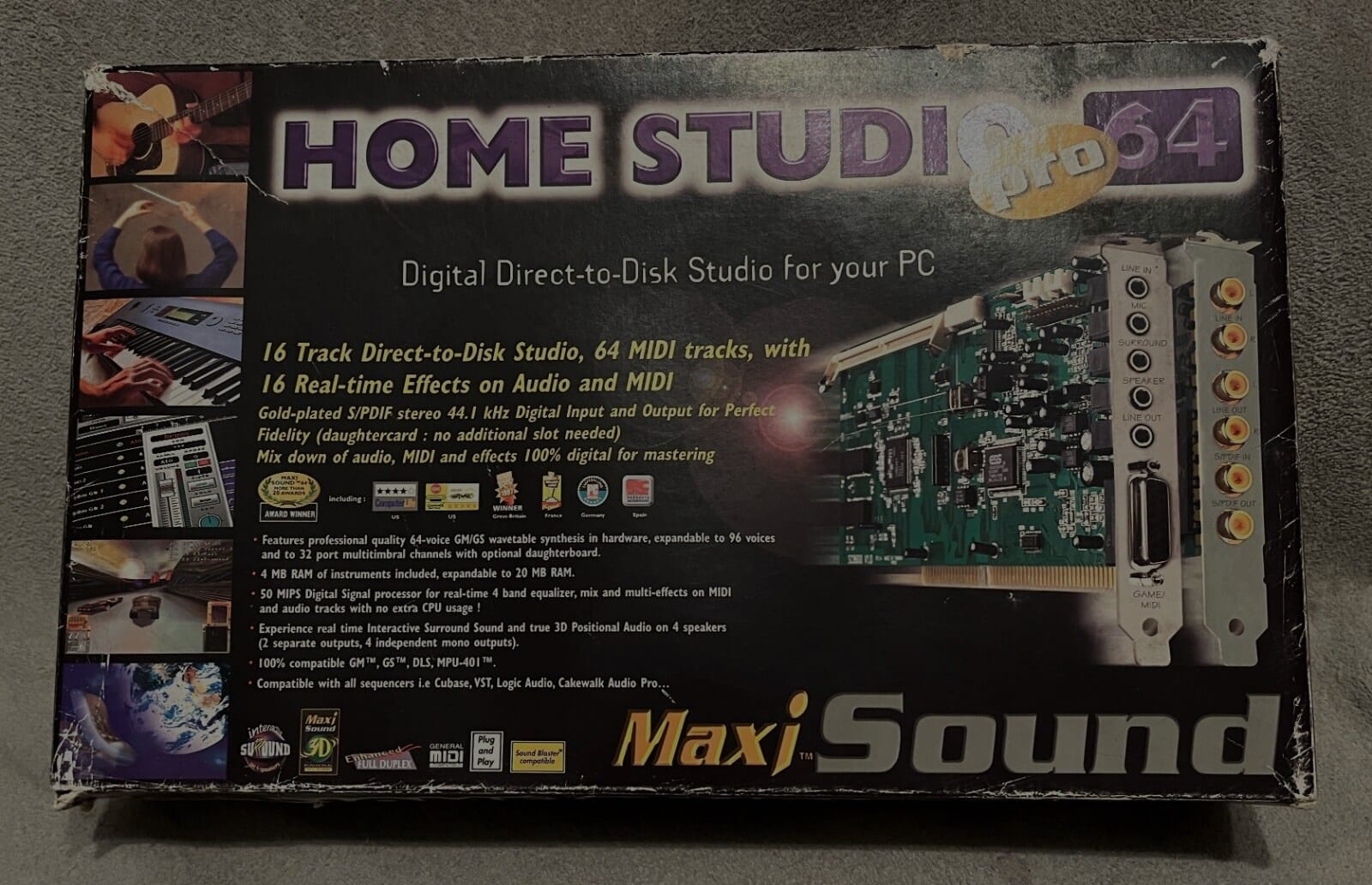 1999 - 2001 - Guillemont Home Studio Pro 64